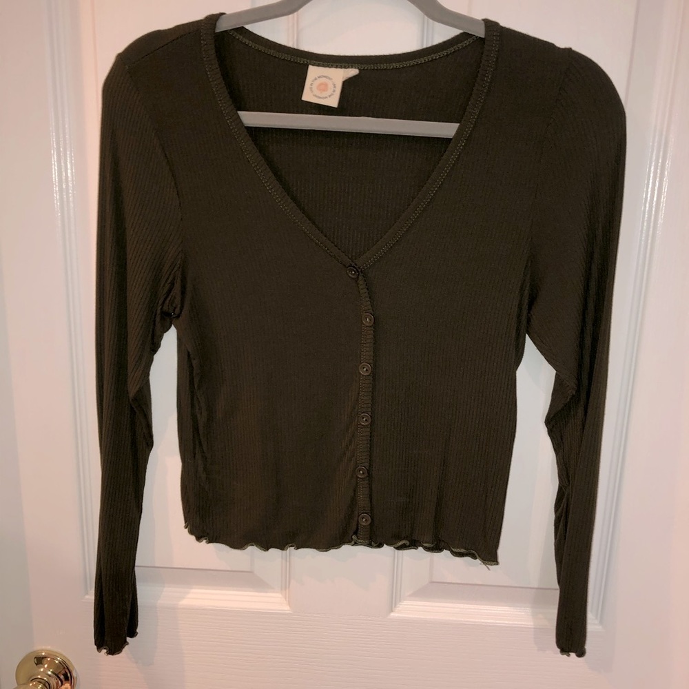Button-down top
